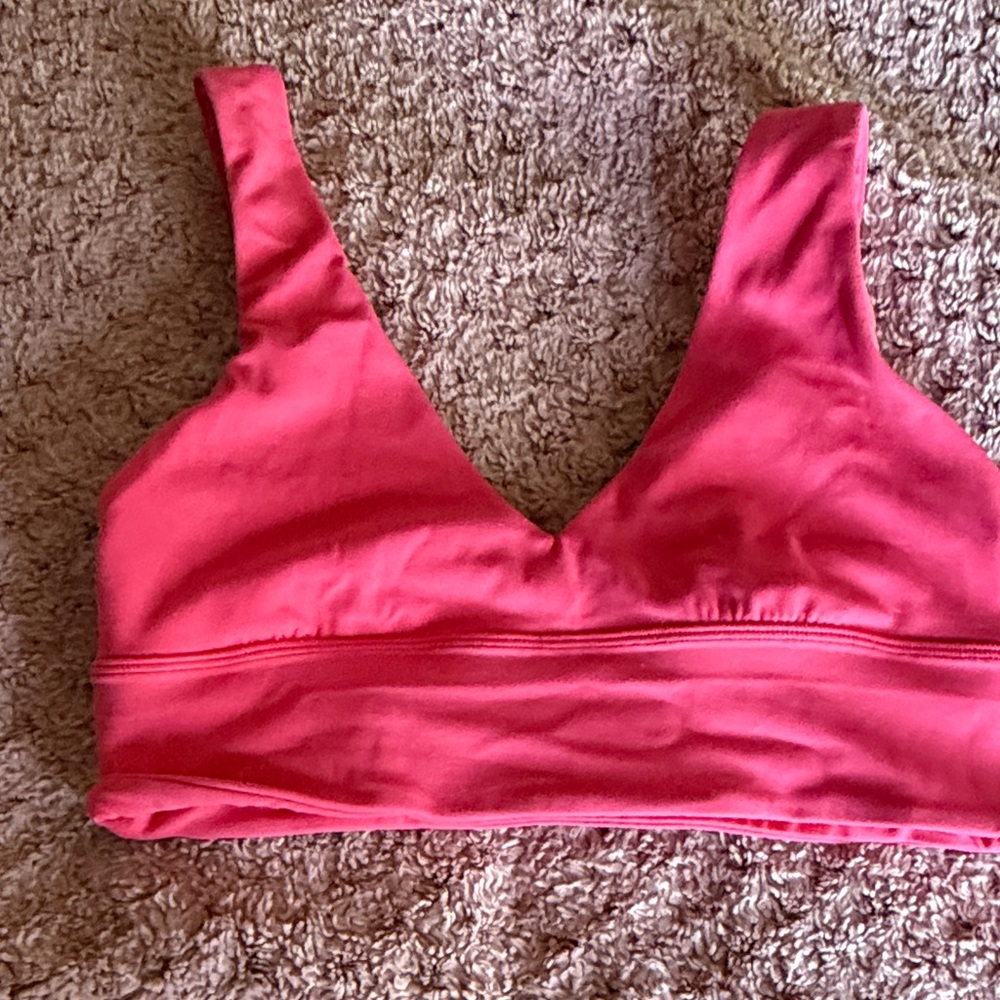 Lululemon Athletica Vibrant Pink Bra